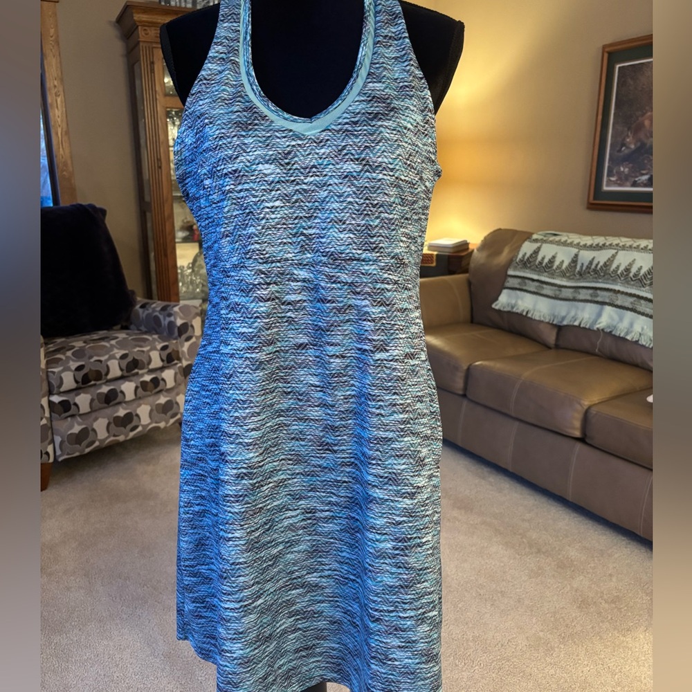 MPG Aqua / Black Activewear Dress XL